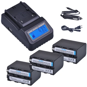 3pc 7200mAh NP-F960 NP-F970 NP F960 F970 Rechargeable Batteries + LCD Quick Charger for SONY HVR-HD1000 HVR-HD1000E HVR-V1J
3pc 7200mAh NP-F960 NP-F970 NP F960 F970 Rechargeable Batteries + LCD Quick Charger for SONY HVR-HD1000 HVR-HD1000E HVR-V1J