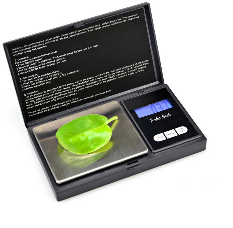 mini Portable Digital Pocket Scale Precision 0.01g Electronic Weight Balance Weighing Jewelry Partical Scales
mini Portable Digital Pocket Scale Precision 0.01g Electronic Weight Balance Weighing Jewelry Partical Scales