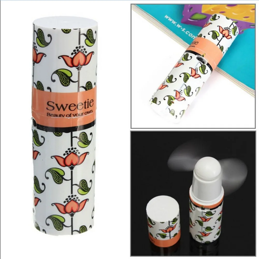 Portable Mini Fan Handheld Cooling Small Battery Power Operated Cooler Compact Cute Lipstick Shape Summer
Portable Mini Fan Handheld Cooling Small Battery Power Operated Cooler Compact Cute Lipstick Shape Summer