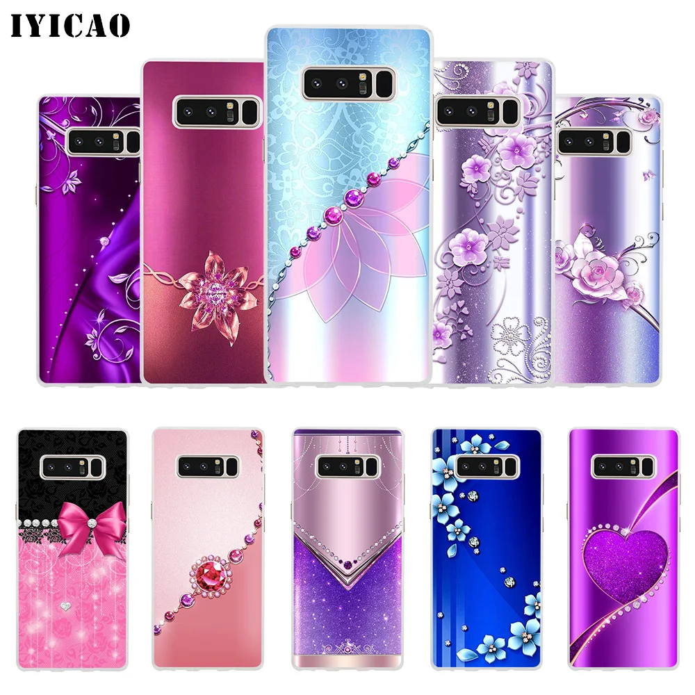 IYICAO Crystal Rhinestone Flower print Soft Silicone Phone Case for Samsung A5 A6 A6 Plus A7 A8 A9 J3 J5 J7 Note 8 9
IYICAO Crystal Rhinestone Flower print Soft Silicone Phone Case for Samsung A5 A6 A6 Plus A7 A8 A9 J3 J5 J7 Note 8 9