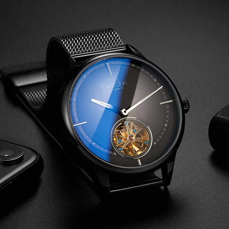 Bestdon 2019 business watch men Automatic Luminous clock men Tourbillon waterproof Mechanical watch top brand relogio masculino
Bestdon 2019 business watch men Automatic Luminous clock men Tourbillon waterproof Mechanical watch top brand relogio masculino