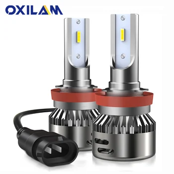 OXILAM H8 H9 H11 LED Headlight Bulb Turbo LED Lamp CSP Chip Mini Auto Headlamp 48W 16000lm 12V 24V Car Lights for Mazda Ford
OXILAM H8 H9 H11 LED Headlight Bulb Turbo LED Lamp CSP Chip Mini Auto Headlamp 48W 16000lm 12V 24V Car Lights for Mazda Ford