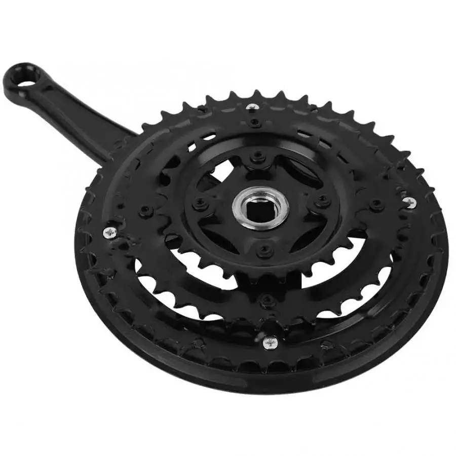 Велосипедная цепь колеса MTB Crankset 24 34 42T черный велосипед crank Набор дорожный горный