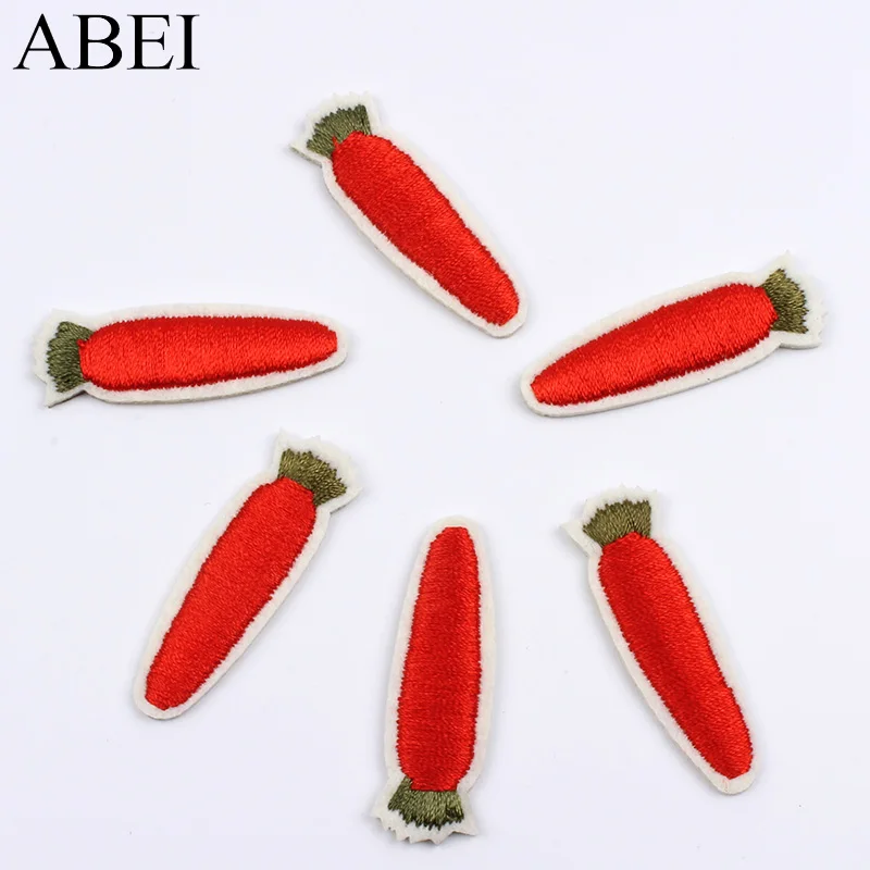 10pcs/lot embroidered carrot patches iron on Cartoon patch for Kids Clothes Bag Shoes Jean wholesale stripe fabric appliques
10pcs/lot embroidered carrot patches iron on Cartoon patch for Kids Clothes Bag Shoes Jean wholesale stripe fabric appliques