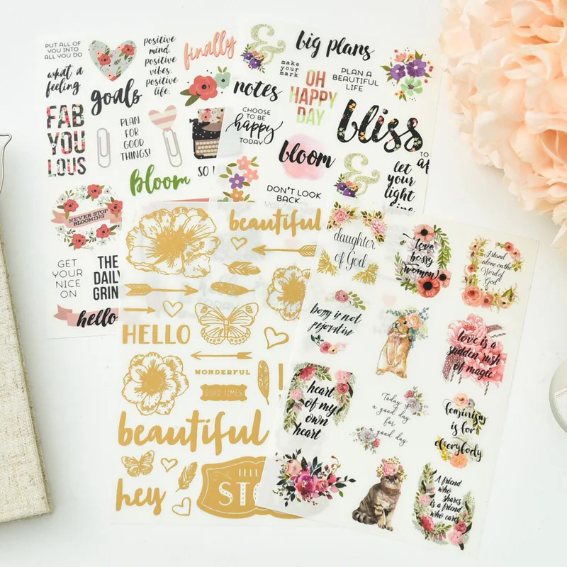 4Sheets/Set Life Is Good Words Rub on Stickers for Scrapbooking DIY Craft Card Making Journal Project
4Sheets/Set Life Is Good Words Rub on Stickers for Scrapbooking DIY Craft Card Making Journal Project