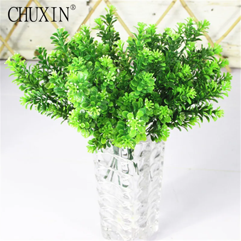 Cheap 7 branch/bouquet 35 heads artificial Green plant fake milan grass bonsai decoration leaf corner lawn decoration
Cheap 7 branch/bouquet 35 heads artificial Green plant fake milan grass bonsai decoration leaf corner lawn decoration