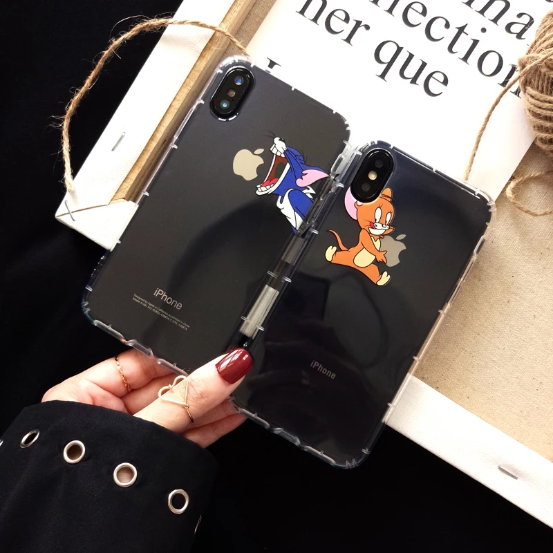 Animation case for iphone 6 6plus 6s plus 7 7plus 8 8plus X cases Tom and Jerry Soft tpu silicone Clarity phone cover coque capa
Animation case for iphone 6 6plus 6s plus 7 7plus 8 8plus X cases Tom and Jerry Soft tpu silicone Clarity phone cover coque capa
