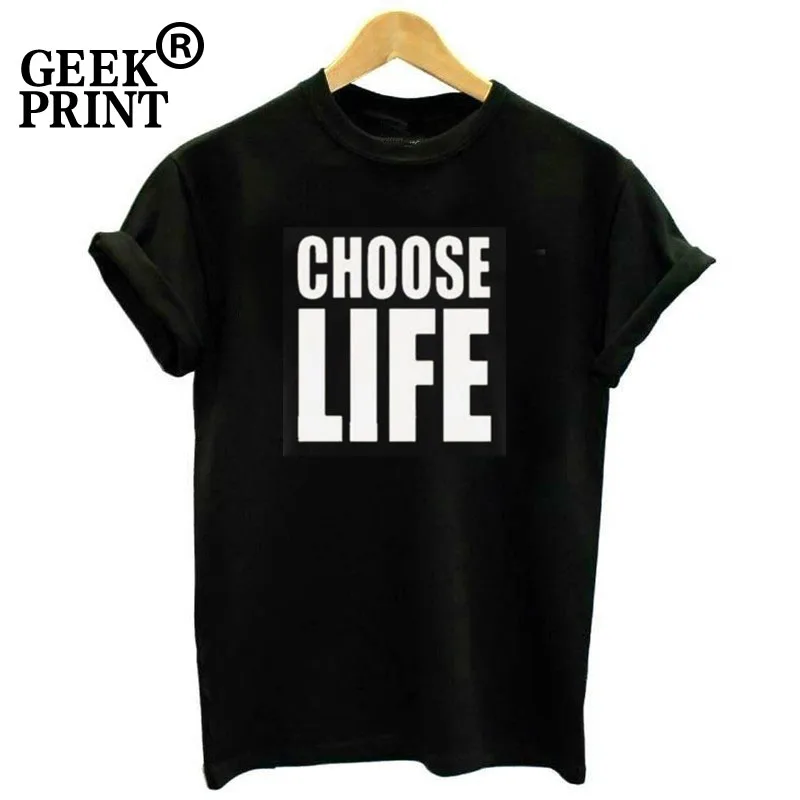Women Tops CHOOSE LIFE PRINTED T SHIRT Lady TRAINSPOTTING 90's WHAM 80's RETRO TOP Girl Tshirt Dropshipping
Women Tops CHOOSE LIFE PRINTED T SHIRT Lady TRAINSPOTTING 90's WHAM 80's RETRO TOP Girl Tshirt Dropshipping