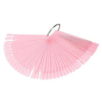 50 tips/set Pink Color False Nail Art Tips Stick Display Practice Fan Board Foldable Pallet DIY Manicure Tools
50 tips/set Pink Color False Nail Art Tips Stick Display Practice Fan Board Foldable Pallet DIY Manicure Tools