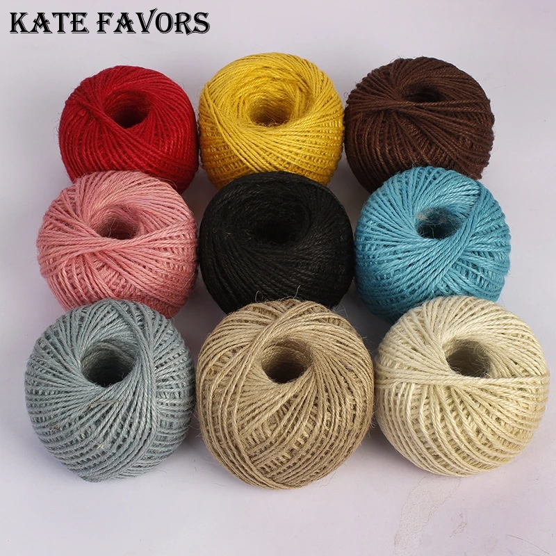 Jute Twine String 3-Ply 100 Meter Hemp Rope Cord for Tag, Gifts Wrapping, Wedding Decoration, Office, Gardening Projects
Jute Twine String 3-Ply 100 Meter Hemp Rope Cord for Tag, Gifts Wrapping, Wedding Decoration, Office, Gardening Projects