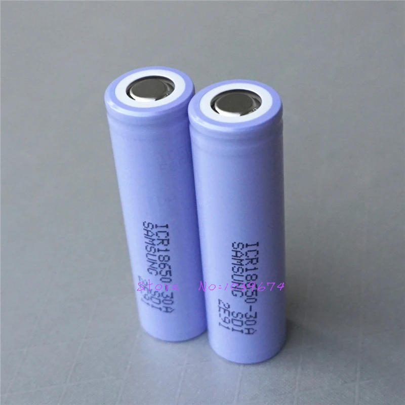 100% original for SAMSUNG ICR18650-30A ICR 18650 3.7V 3.6V 3000mAh Lithium-ion Li ion Rechargeable Chargeable Battery Cell
100% original for SAMSUNG ICR18650-30A ICR 18650 3.7V 3.6V 3000mAh Lithium-ion Li ion Rechargeable Chargeable Battery Cell