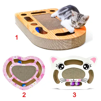 Cats Scratch Toy Corrugated Cardboard Scratch Board 2 Chase Balls Pet Supplies TB Sale
Cats Scratch Toy Corrugated Cardboard Scratch Board 2 Chase Balls Pet Supplies TB Sale