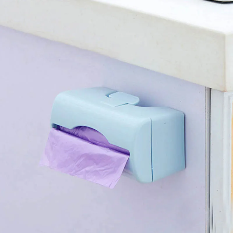 Wall-mounted Plastic Storage Box for Trash Bags Bathroom kitchen storage container accessories
Wall-mounted Plastic Storage Box for Trash Bags Bathroom kitchen storage container accessories