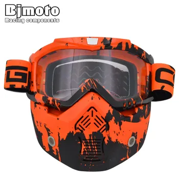BJMOTO Motocross Goggles Moto Cross Oculos Mask Off Road Gafas Motorcycle Glasses Oculos With Mouth Filter for Helmet
BJMOTO Motocross Goggles Moto Cross Oculos Mask Off Road Gafas Motorcycle Glasses Oculos With Mouth Filter for Helmet