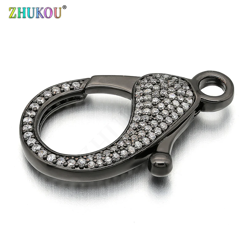 21*35mm Brass Cubic Zirconia Lobster Clasps Hooks DIY Jewelry Findings Accessories, Mixed Color, Hole: 4mm, Model: VK58
21*35mm Brass Cubic Zirconia Lobster Clasps Hooks DIY Jewelry Findings Accessories, Mixed Color, Hole: 4mm, Model: VK58