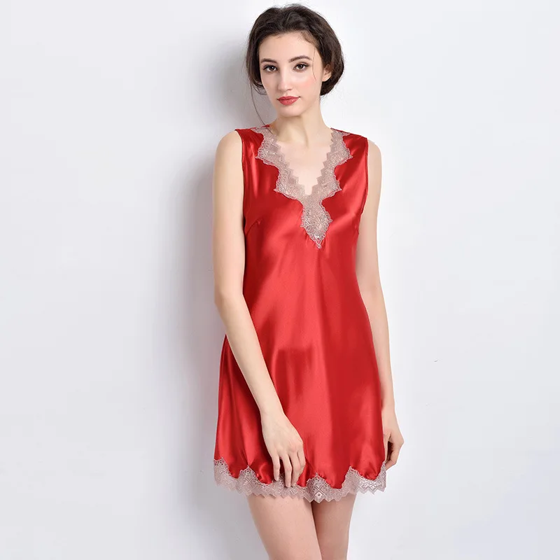 Women Sleepwear Camisola De Dormir Pijamas Nachtkleding Silk Camison Sexy Mujer Chemise De Nuit Femme Lace Mini Satin Nightwear
Women Sleepwear Camisola De Dormir Pijamas Nachtkleding Silk Camison Sexy Mujer Chemise De Nuit Femme Lace Mini Satin Nightwear