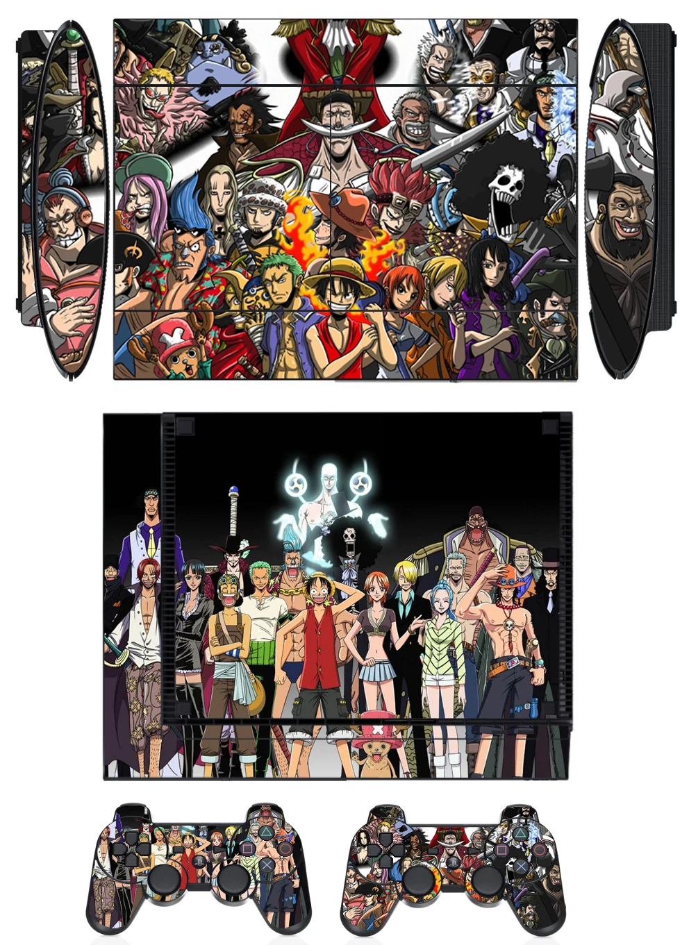 One Piece Q275 Vinyl Skin Sticker Protector for Sony PS3 Super Slim 4000 and 2 controller skins Stickers
One Piece Q275 Vinyl Skin Sticker Protector for Sony PS3 Super Slim 4000 and 2 controller skins Stickers