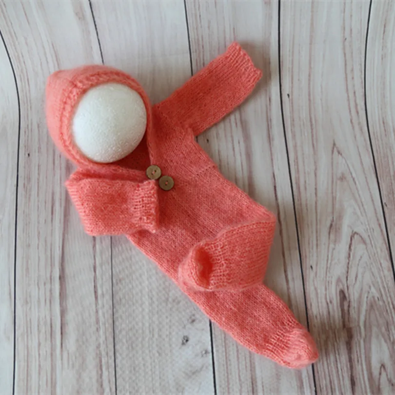 Knitted Chunky Mohair Hooded Romper Onesie Baby gilr Outfit Photography Props Crochet Boys Clothing Set Jumpsuit Newborn Clothes
Knitted Chunky Mohair Hooded Romper Onesie Baby gilr Outfit Photography Props Crochet Boys Clothing Set Jumpsuit Newborn Clothes