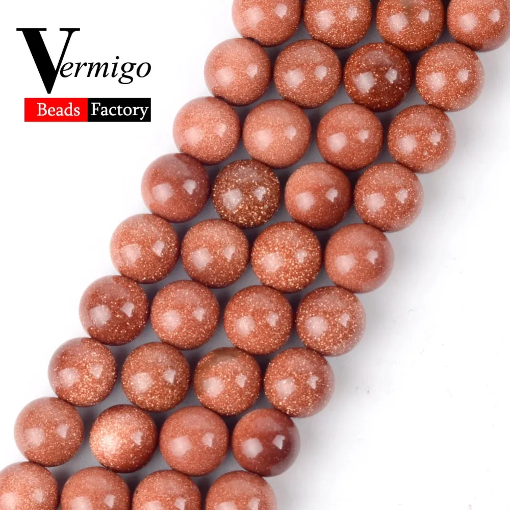 Natural Gold Sand Stone Beads Minerals Round Shape Loose Beads For Jewelry Making Diy Bracelet 4 6 8 10 12mm Pick Size 15"Strand
Natural Gold Sand Stone Beads Minerals Round Shape Loose Beads For Jewelry Making Diy Bracelet 4 6 8 10 12mm Pick Size 15"Strand