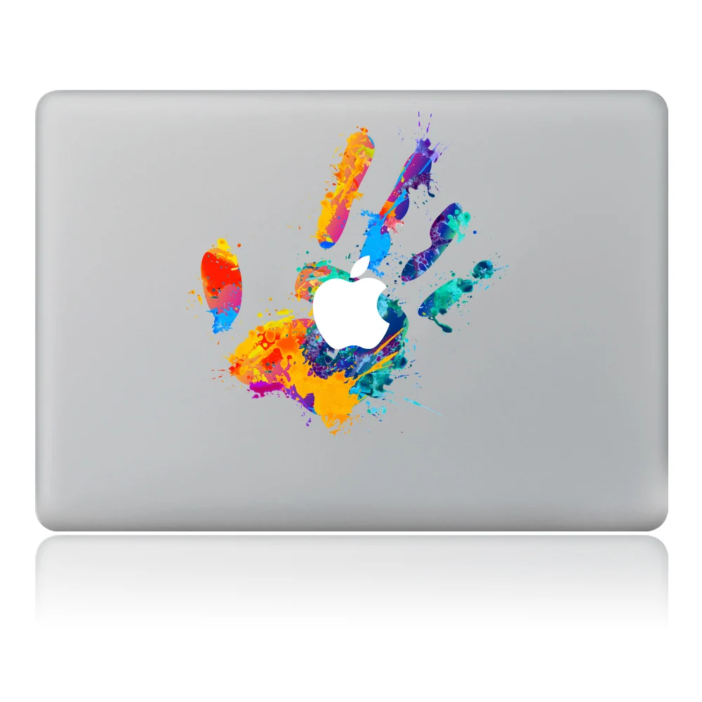 Colored paint handprint Vinyl Decal Laptop Sticker For DIY Macbook Pro Air 11 13 15 inch Laptop Skin
Colored paint handprint Vinyl Decal Laptop Sticker For DIY Macbook Pro Air 11 13 15 inch Laptop Skin