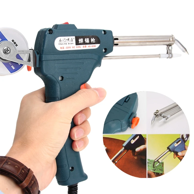 Newest 220V 60W Auto Welding Electric Soldering Iron Temperature Gun Solder Tool Kit
Newest 220V 60W Auto Welding Electric Soldering Iron Temperature Gun Solder Tool Kit