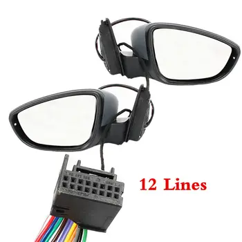 12-Lines Left Right Door Side Wing Mirror Heated Folding Memory Signal Light Assembly For European Jetta Sedan MK6 GLI 2011-2018
12-Lines Left Right Door Side Wing Mirror Heated Folding Memory Signal Light Assembly For European Jetta Sedan MK6 GLI 2011-2018