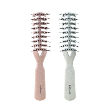 1PC Fishbone Shape Elastic Comb Teeth Breathable Blowing Fluffy Hair Comb Hairbrush Wheat Straw Pro Styling Hair Vented Brush
1PC Fishbone Shape Elastic Comb Teeth Breathable Blowing Fluffy Hair Comb Hairbrush Wheat Straw Pro Styling Hair Vented Brush