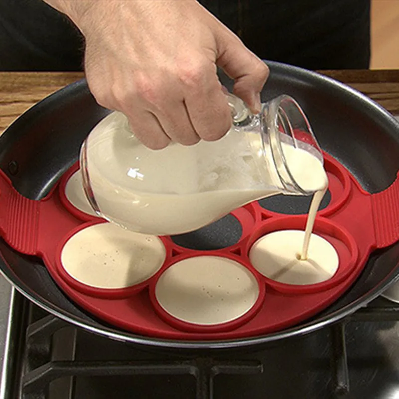 Silicone Mold Circular Fried Egg Forms Fantastic Non Stick Flippin Maker Eggs Shape Kitchen Cooking Tools
Silicone Mold Circular Fried Egg Forms Fantastic Non Stick Flippin Maker Eggs Shape Kitchen Cooking Tools