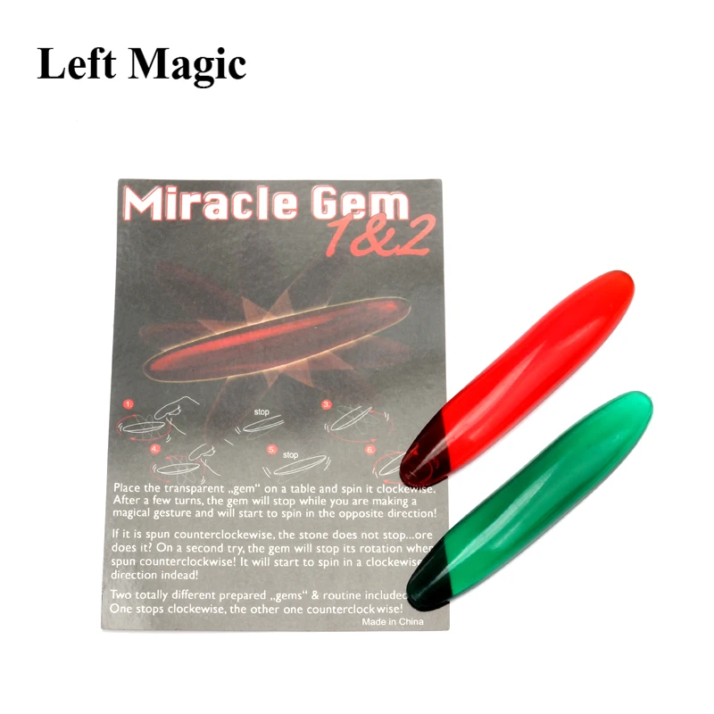 1pcs New Arrival Artistic Rattleback Magic Chembongo Philosophocal Toy Hand-size Plastic toys close up street magic tricks | Игрушки и