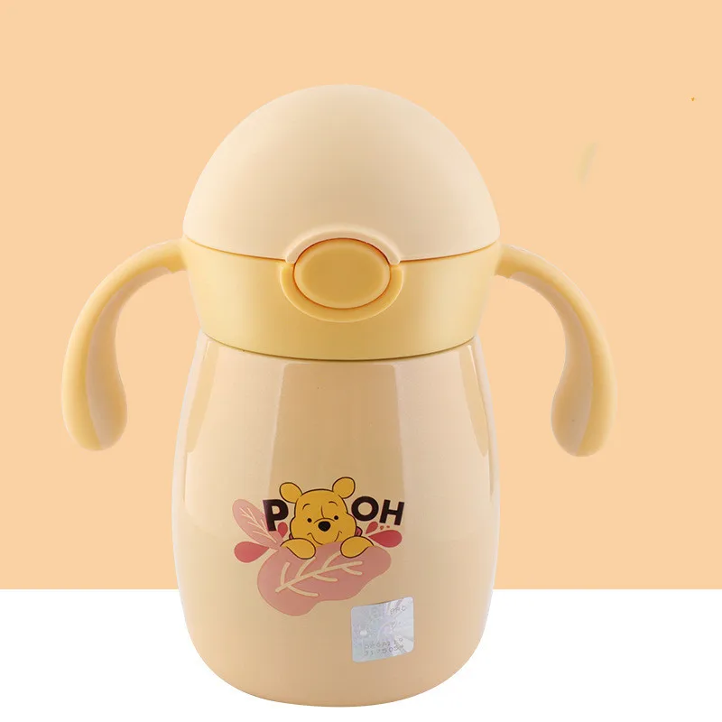 Disney Cartoon double handle mug children straw drinking cup 300ml Food grade 316 stainless steel PP Anti-drop leakproof cup
Disney Cartoon double handle mug children straw drinking cup 300ml Food grade 316 stainless steel PP Anti-drop leakproof cup