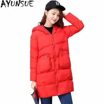 AYUNSUE Fashion 2020 Parka Mujer Hooded Women's Winter Coat Female Ultra Light Solid Jacket Warm Women Parka Abrigo Mujer WXF398
AYUNSUE Fashion 2020 Parka Mujer Hooded Women's Winter Coat Female Ultra Light Solid Jacket Warm Women Parka Abrigo Mujer WXF398