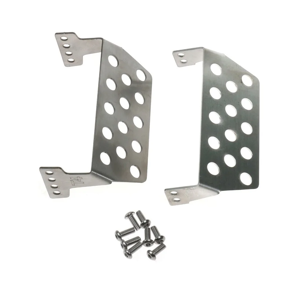 Silver Stainless Steel Front & Rear Bumper Skid Plate Chassis Protect Plate Guard For 1/10 RC Crawler Car Traxxas TRX4 TRX-4
Silver Stainless Steel Front & Rear Bumper Skid Plate Chassis Protect Plate Guard For 1/10 RC Crawler Car Traxxas TRX4 TRX-4