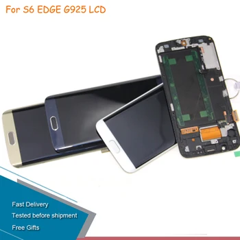 SUPER AMOLED Display for SAMSUNG Galaxy S6 edge LCD G925 G925I G925F Touch Screen Digitizer with Frame
SUPER AMOLED Display for SAMSUNG Galaxy S6 edge LCD G925 G925I G925F Touch Screen Digitizer with Frame