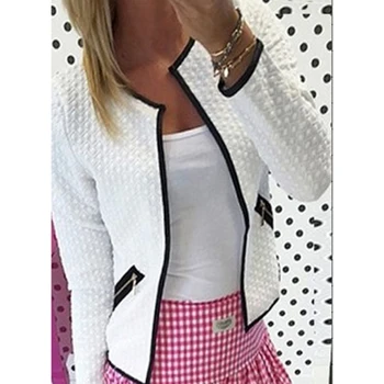 Hot Sale Women Fashion Solid Color Pocket Zipper Casual Jacket Coat 3 Colors Puls Size S-4XL Outerwear Female Clothing HO939072
Hot Sale Women Fashion Solid Color Pocket Zipper Casual Jacket Coat 3 Colors Puls Size S-4XL Outerwear Female Clothing HO939072
