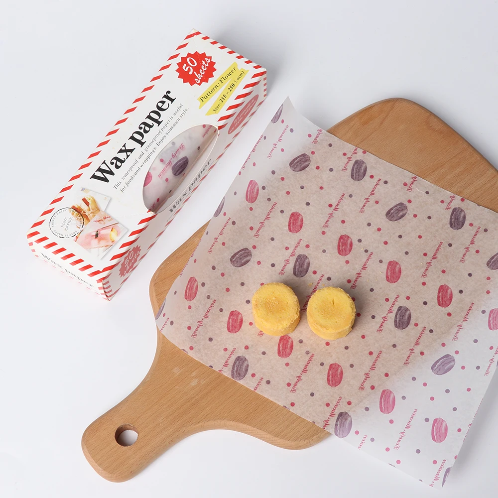 50 pcs/set Food Packing Paper Waterproof Food Wax Paper Cake Cookie Macaron Greaseproof Baking Sheet Packaging Paper
50 pcs/set Food Packing Paper Waterproof Food Wax Paper Cake Cookie Macaron Greaseproof Baking Sheet Packaging Paper