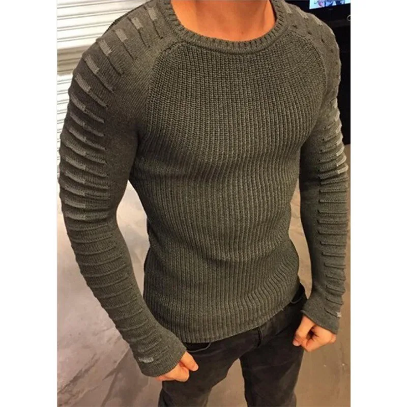 Sweater men 2018 New High Quality casual pullover Men Autumn Round neck patchwork quality Knit brand men sweater size M-3XL
Sweater men 2018 New High Quality casual pullover Men Autumn Round neck patchwork quality Knit brand men sweater size M-3XL