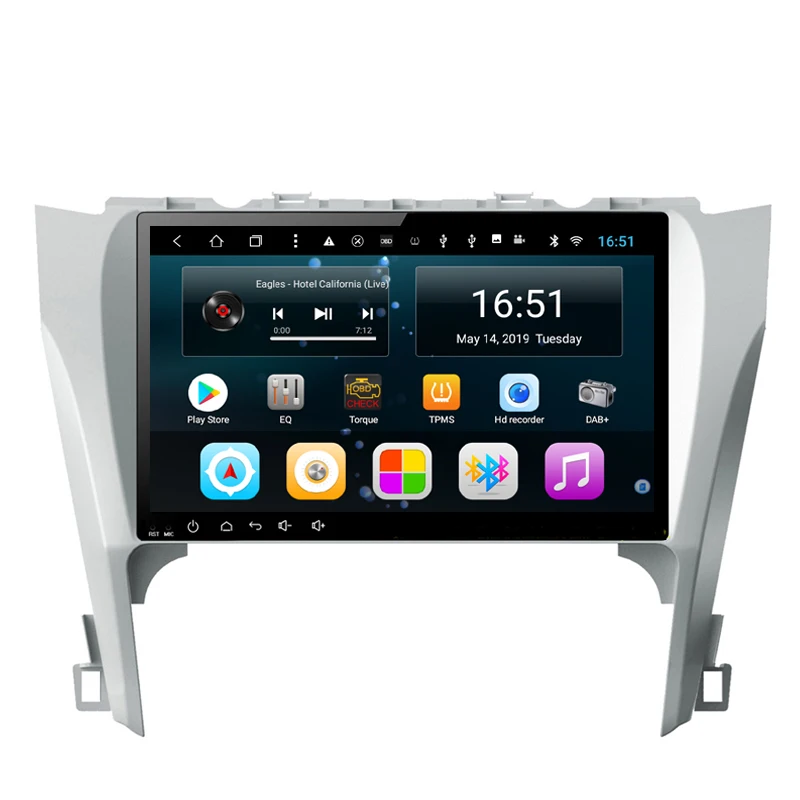 car radio Bluetooth Steering Wheel GPS navigation multi-touch screen fast delivery for Toyota camry 50 10.1inch Android 8.1
car radio Bluetooth Steering Wheel GPS navigation multi-touch screen fast delivery for Toyota camry 50 10.1inch Android 8.1