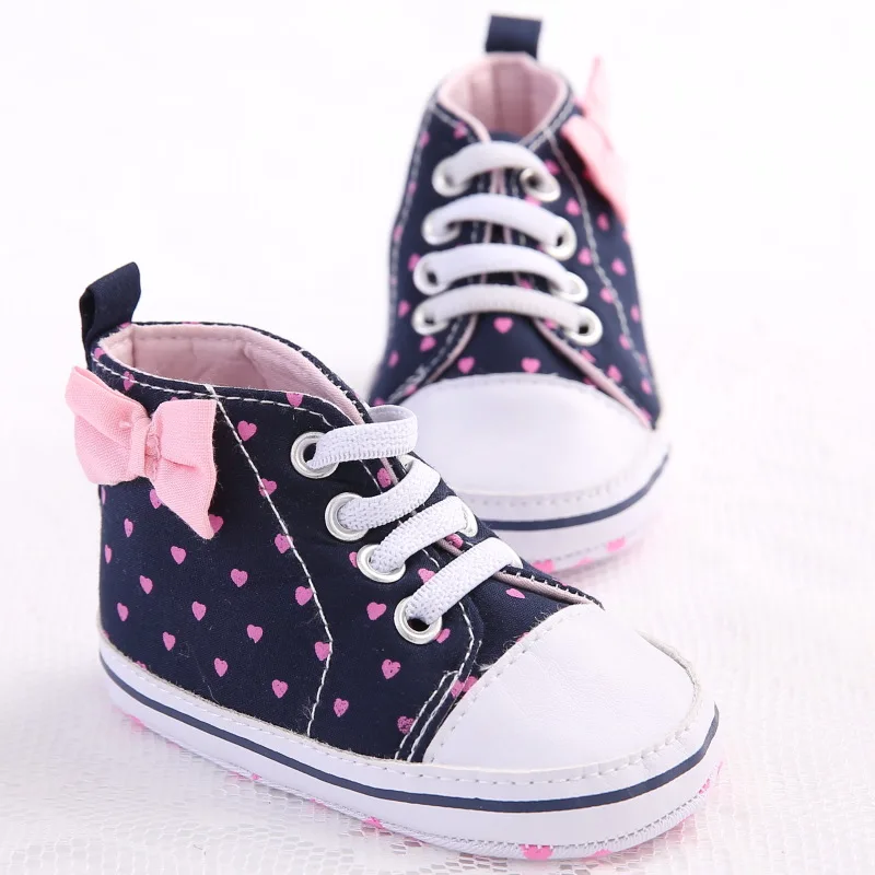 Pink Dot bow Cotton Soft Sole Baby Shoes Lace-up Spring/Autumn First Walkers Newborn Infant Toddler Crib Girl Shoes Wholesale
Pink Dot bow Cotton Soft Sole Baby Shoes Lace-up Spring/Autumn First Walkers Newborn Infant Toddler Crib Girl Shoes Wholesale