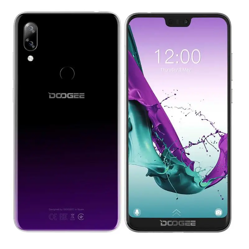 

DOOGEE N10 5.84 Inch FHD+ 19:9 Display Mobile Phone Octa-Core 3GB RAM 32GB ROM 16.0MP Front Camera 3360mAh Android 8.1 4G LTE