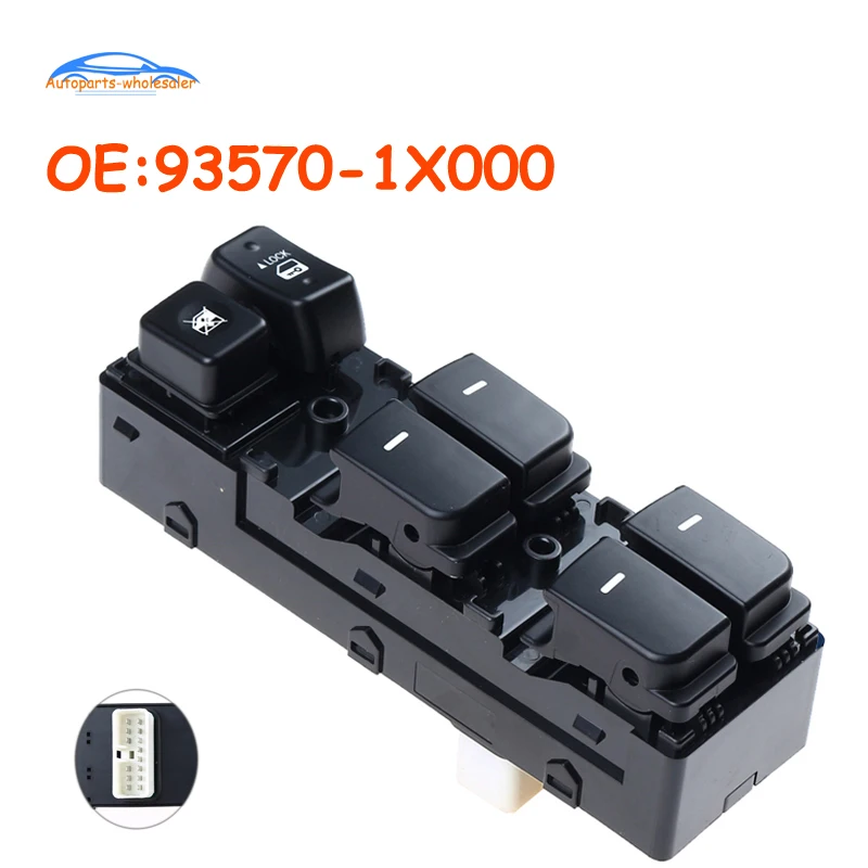 Car Auto Parts For Kia FORTE Cerato 2010 2011 2012 Electric Power Master Window Control Lifter Switch 93570-1X000 935701X000
Car Auto Parts For Kia FORTE Cerato 2010 2011 2012 Electric Power Master Window Control Lifter Switch 93570-1X000 935701X000