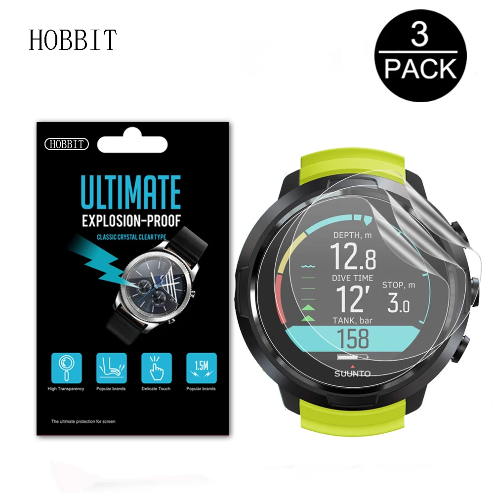 3Pack For Suunto D5 Protective Screen Protector Explosion-proof Clear LCD Guard Shield Cover Film For Suunto D5 Shiled Film
3Pack For Suunto D5 Protective Screen Protector Explosion-proof Clear LCD Guard Shield Cover Film For Suunto D5 Shiled Film