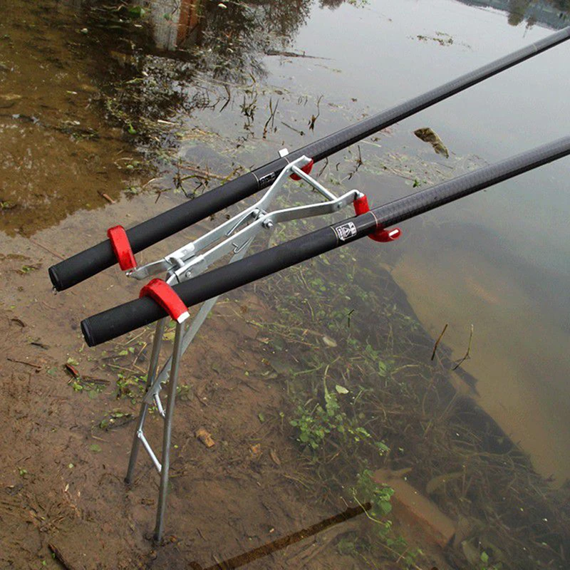 Foldable Adjustable Double Pole Bracket Fishing Rod Stand Holder Sea Fishing Tackle Pole Fishing Supplies
Foldable Adjustable Double Pole Bracket Fishing Rod Stand Holder Sea Fishing Tackle Pole Fishing Supplies
