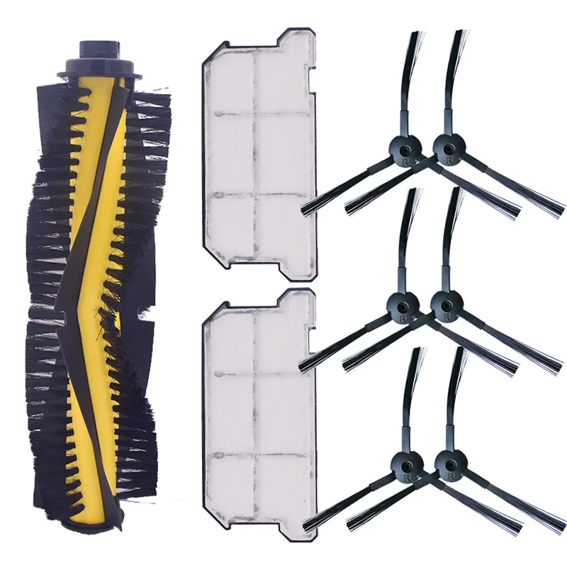 1 *Main brush + 6 *Side brush + 2 * Effective dust HEPA filter for ILIFE V7S V7 V7s pro robot vacuum cleaner accessories replace
1 *Main brush + 6 *Side brush + 2 * Effective dust HEPA filter for ILIFE V7S V7 V7s pro robot vacuum cleaner accessories replace