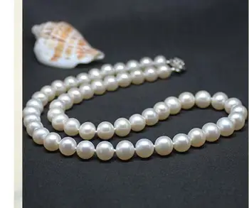 women gift word Silver Clasp 17INCH AAA+ Exquisite AAA+ 8.5-9MM NATURAL WHITE PEARL NECKLACE women gift 925 silver-jewelry
women gift word Silver Clasp 17INCH AAA+ Exquisite AAA+ 8.5-9MM NATURAL WHITE PEARL NECKLACE women gift 925 silver-jewelry