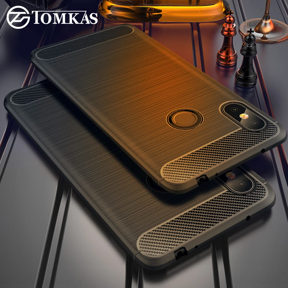 TOMKAS Silicone Phone Case For Xiaomi Redmi Note 5 6 Pro Mi A2 Lite Carbon Fiber Back Cover Case For Xiaomi Redmi Note 6 Pro 6A
TOMKAS Silicone Phone Case For Xiaomi Redmi Note 5 6 Pro Mi A2 Lite Carbon Fiber Back Cover Case For Xiaomi Redmi Note 6 Pro 6A