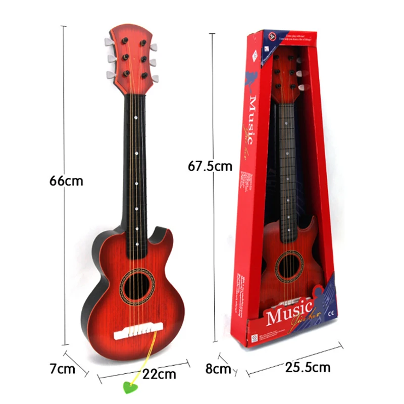 RD 2017 Miniature Music Instrument Classical Guitar Pretend Play Instrument Toys Learning Education Creative Kids Gifts (7)