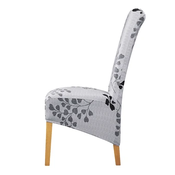 XL Size grey flower high back Chair Cover Europe style king Seat Chair Covers long for Restaurant Hotel Party Banquet Slipcover
XL Size grey flower high back Chair Cover Europe style king Seat Chair Covers long for Restaurant Hotel Party Banquet Slipcover