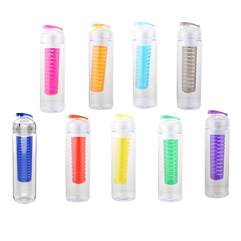 Creative Plastic Fruit Juice Infuser Water Bottle 800ml Portable Lemon Water Sport Drinking Bottle Juice Bottles
Creative Plastic Fruit Juice Infuser Water Bottle 800ml Portable Lemon Water Sport Drinking Bottle Juice Bottles