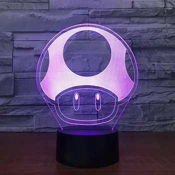 Modern 3D Visual Night Light Usb Creative Cute Mushrooms Shape Colorful Led Table Lamp Children Bedroom Sleep Decor Lamp Fixture
Modern 3D Visual Night Light Usb Creative Cute Mushrooms Shape Colorful Led Table Lamp Children Bedroom Sleep Decor Lamp Fixture
