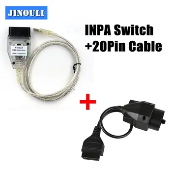 New FT232RQ For BMW INPA Ediabas K+DCAN Interface For BMW Series With Switch INPA DIS SSS NCS Coding Diagnosis Easier to Operate
New FT232RQ For BMW INPA Ediabas K+DCAN Interface For BMW Series With Switch INPA DIS SSS NCS Coding Diagnosis Easier to Operate